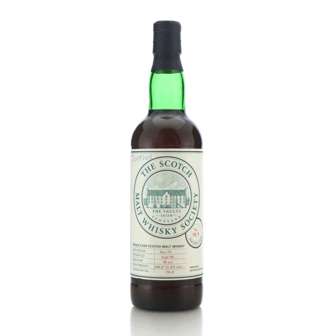 Dufftown 1979 SMWS 18 Year Old 91.9