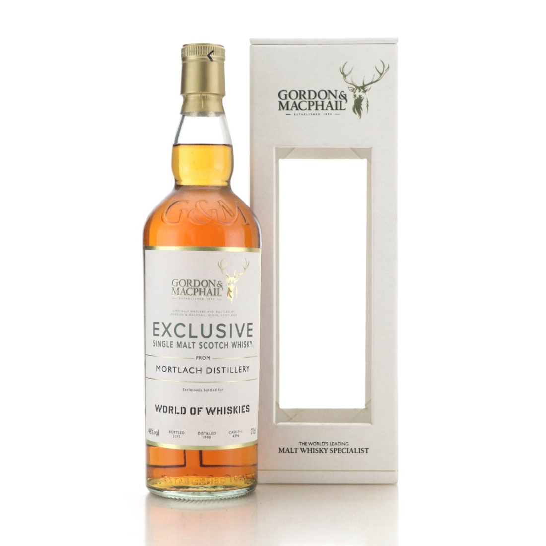 Mortlach 1990 Gordon and MacPhail Exclusive / World of Whiskies