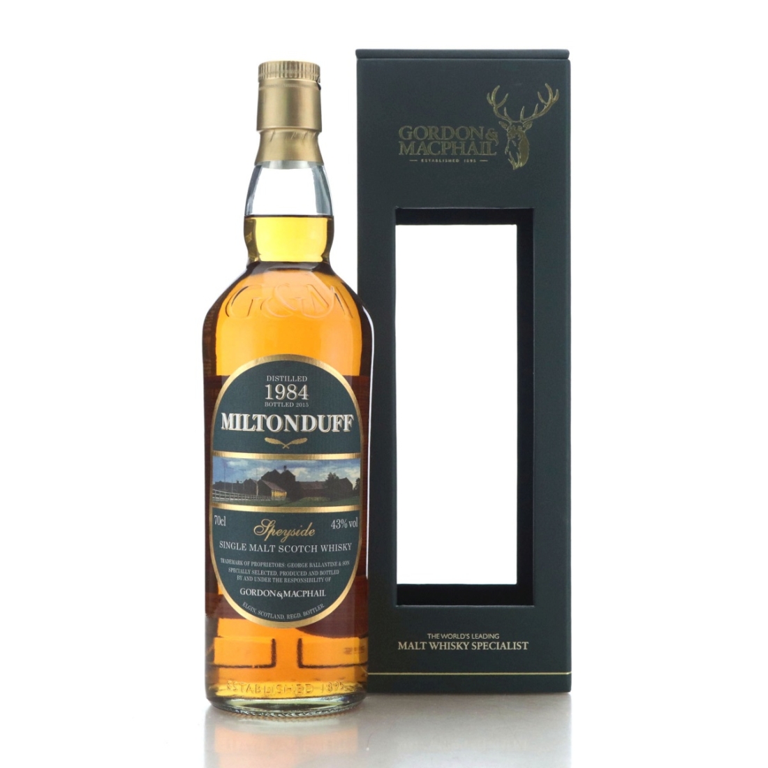 Miltonduff 1984 Gordon and MacPhail bottled 2015