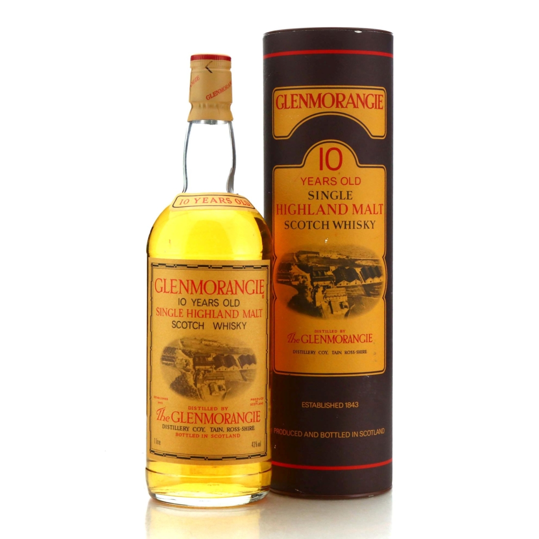 Glenmorangie 10 Year Old 1990s 1 Litre