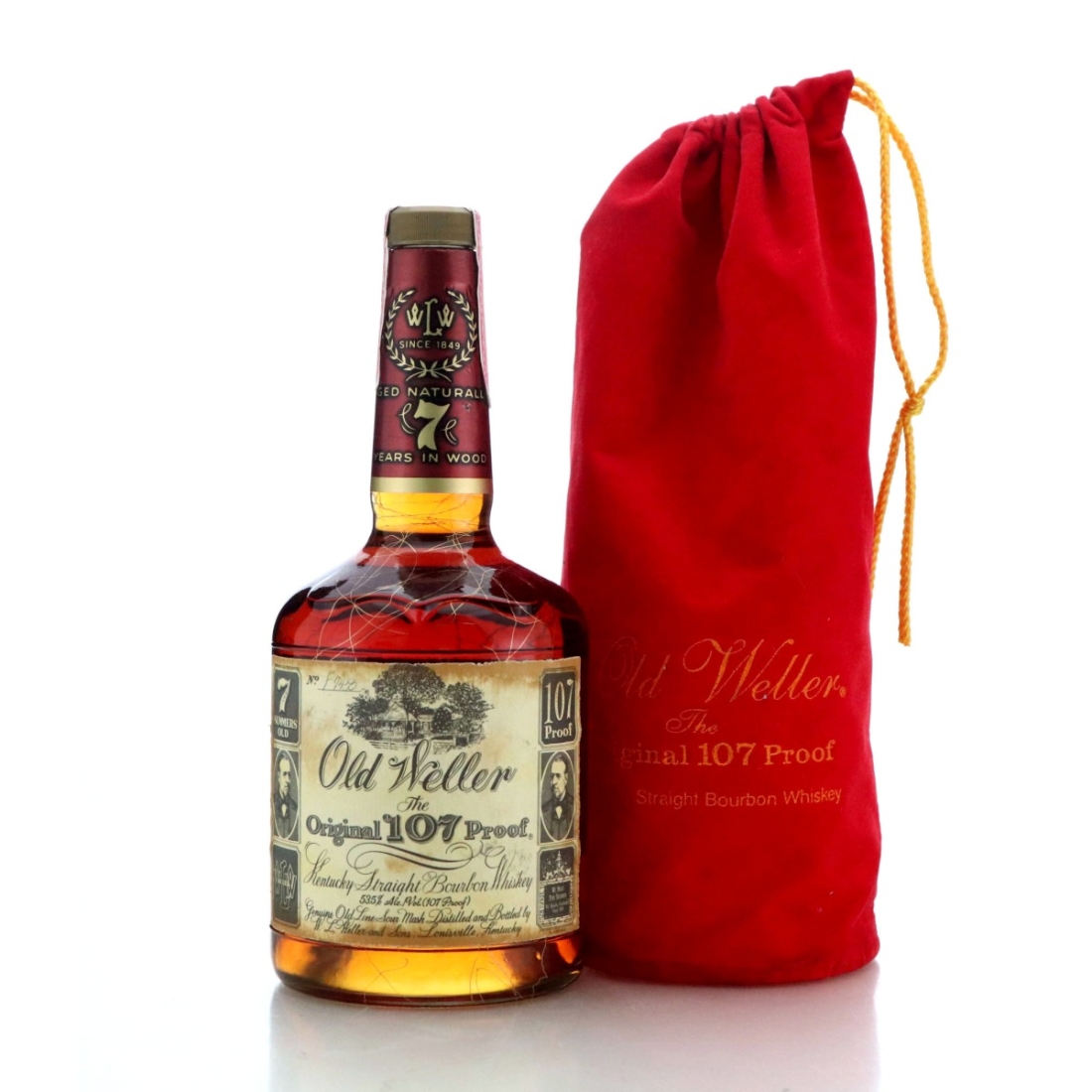 Image for Old Weller Antique Original 107 Brand 7 Year Old 1990