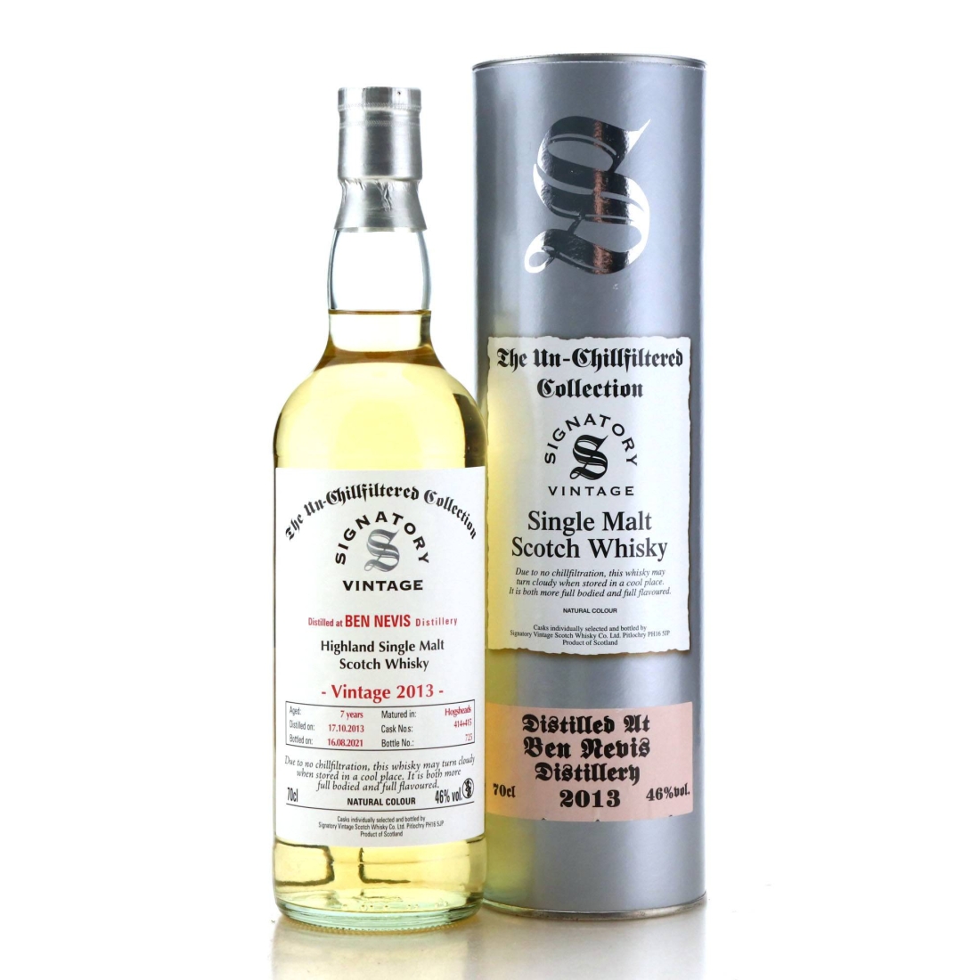 Ben Nevis 2013 Signatory Vintage 7 Year Old