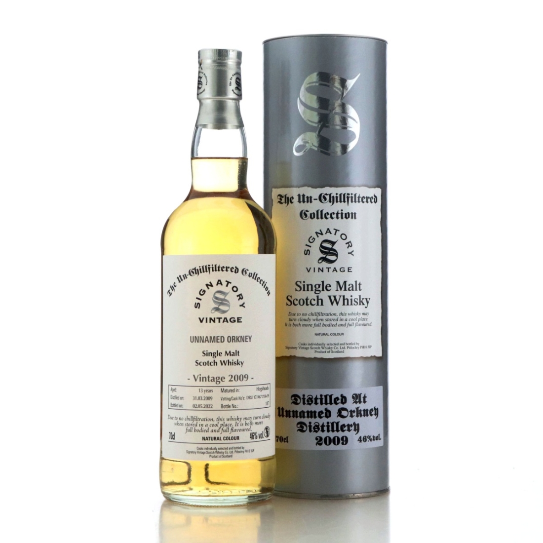 Orkney Single Malt 2009 Signatory Vintage 13 Year Old