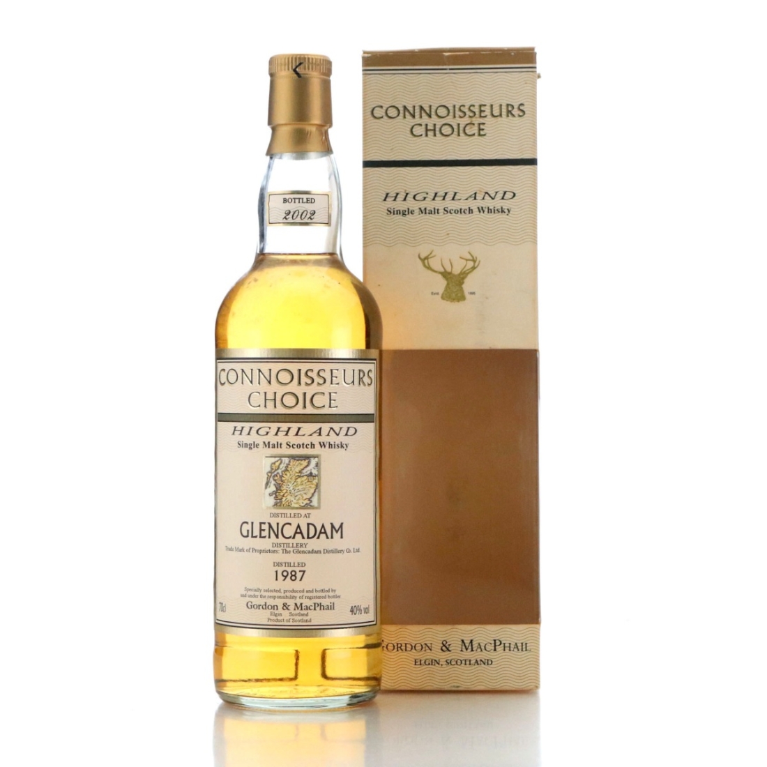Glencadam 1987 Gordon and MacPhail bottled 2002
