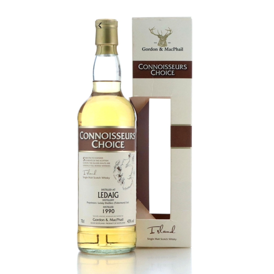 Ledaig 1990 Gordon and MacPhail bottled 2008