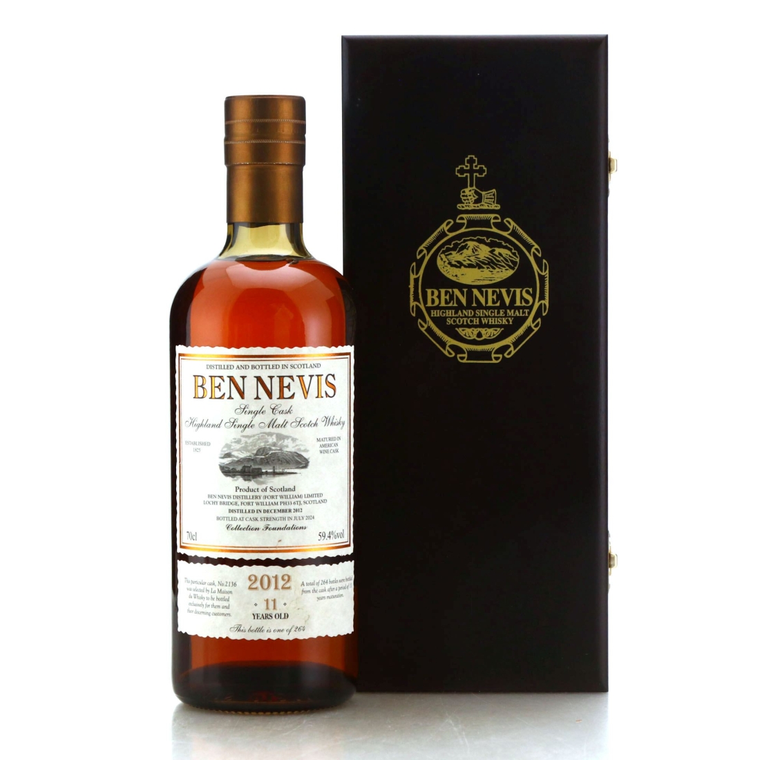 Ben Nevis 2012 Single Wine Cask 11 Year Old #2136 / LMDW - Foundations