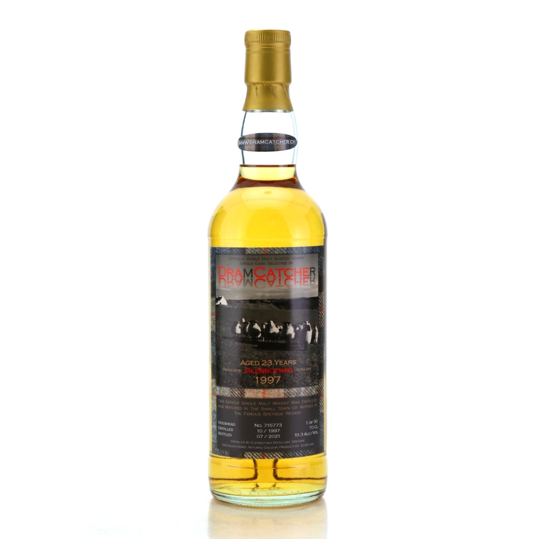 Glenrothes 1997 Dramcatcher 23 Year Old