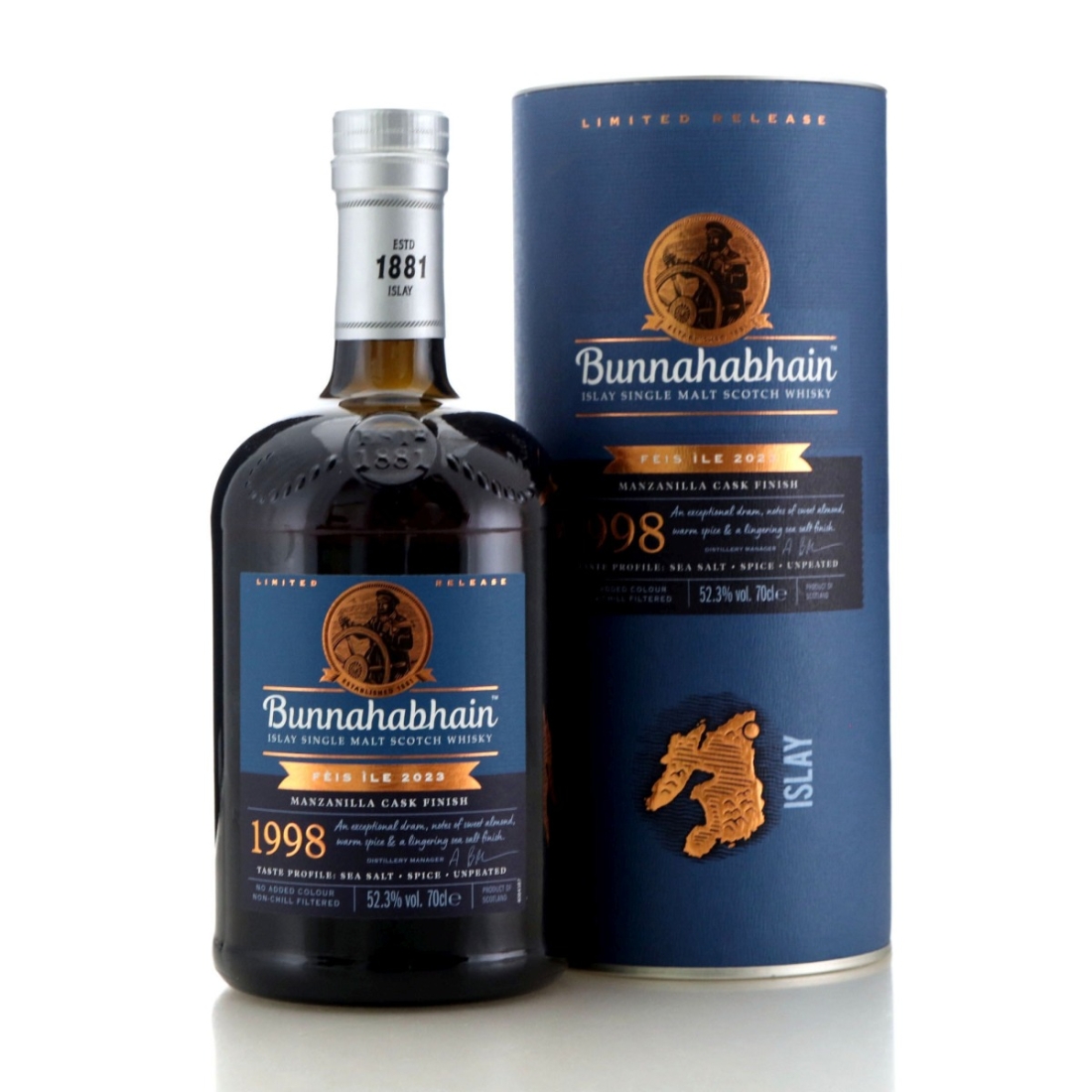 Bunnahabhain 1998 Manzanilla Cask Finish / Feis Ile 2023