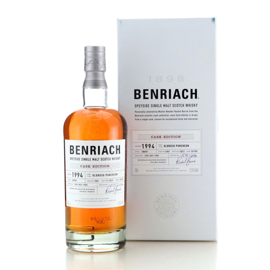Benriach 1994 Peated Single Oloroso Cask 28 Year Old #2061