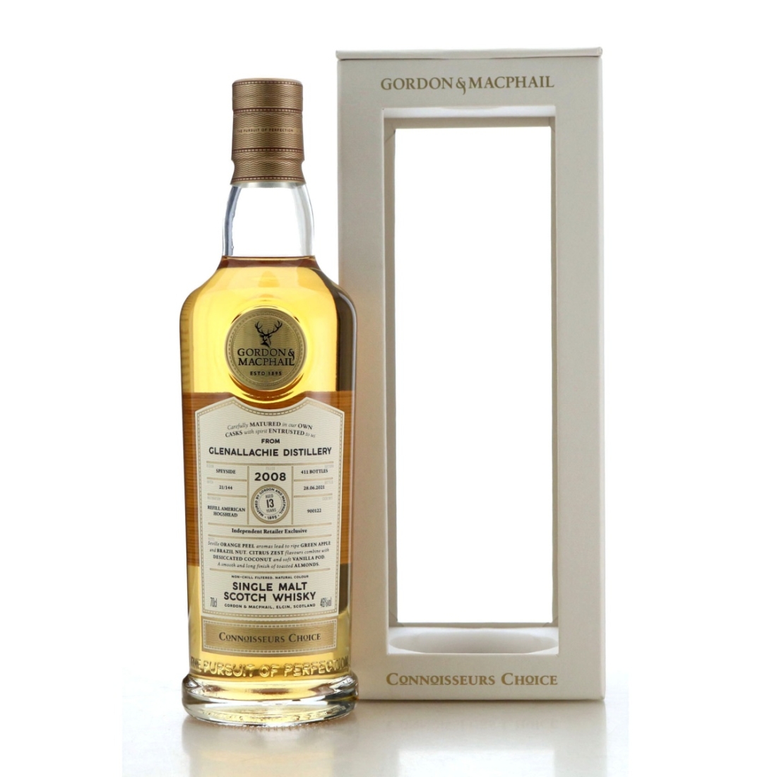 Glenallachie 2008 Gordon and MacPhail 13 Year Old / Independant Retailer Exclusive