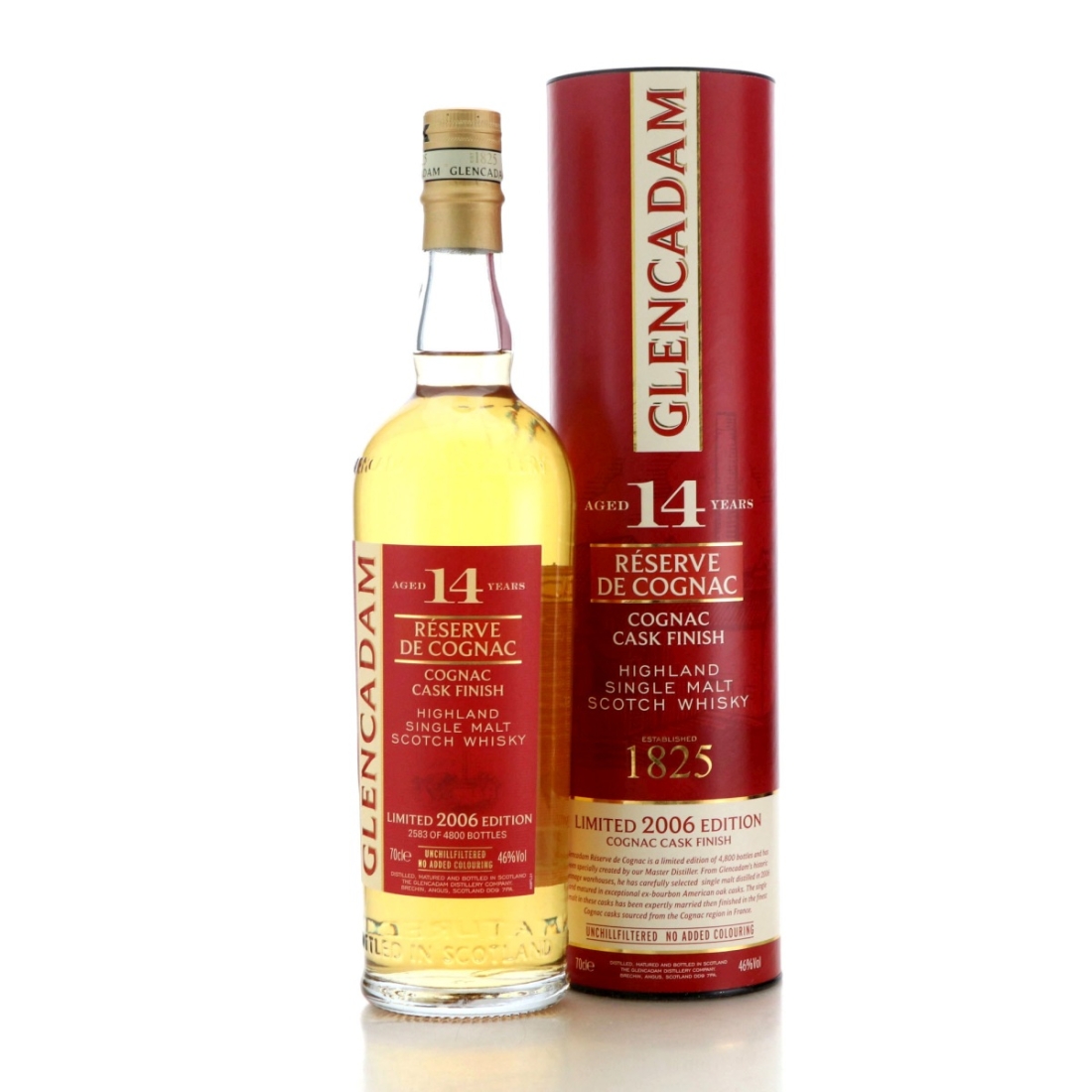 Glencadam 2006 Reserva De Cognac 14 Year Old