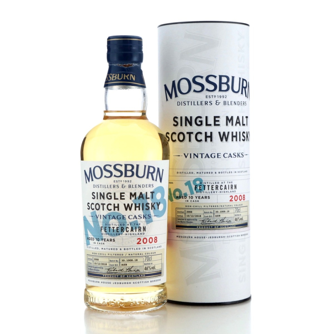Fettercairn 2008 Mossburn 10 Year Old