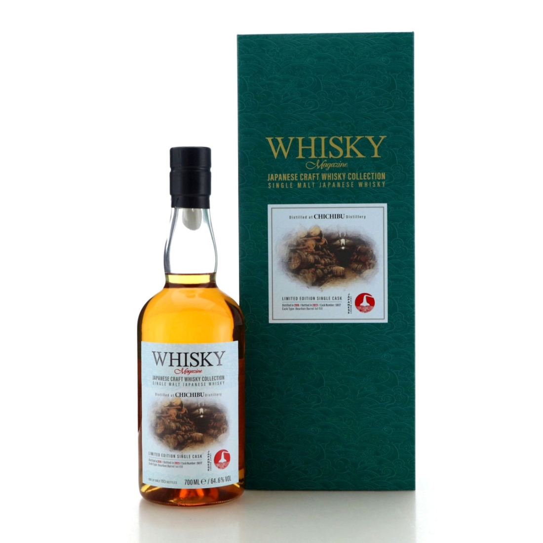 Chichibu 2016 Single Bourbon Cask #5617 / Whisky Magazine