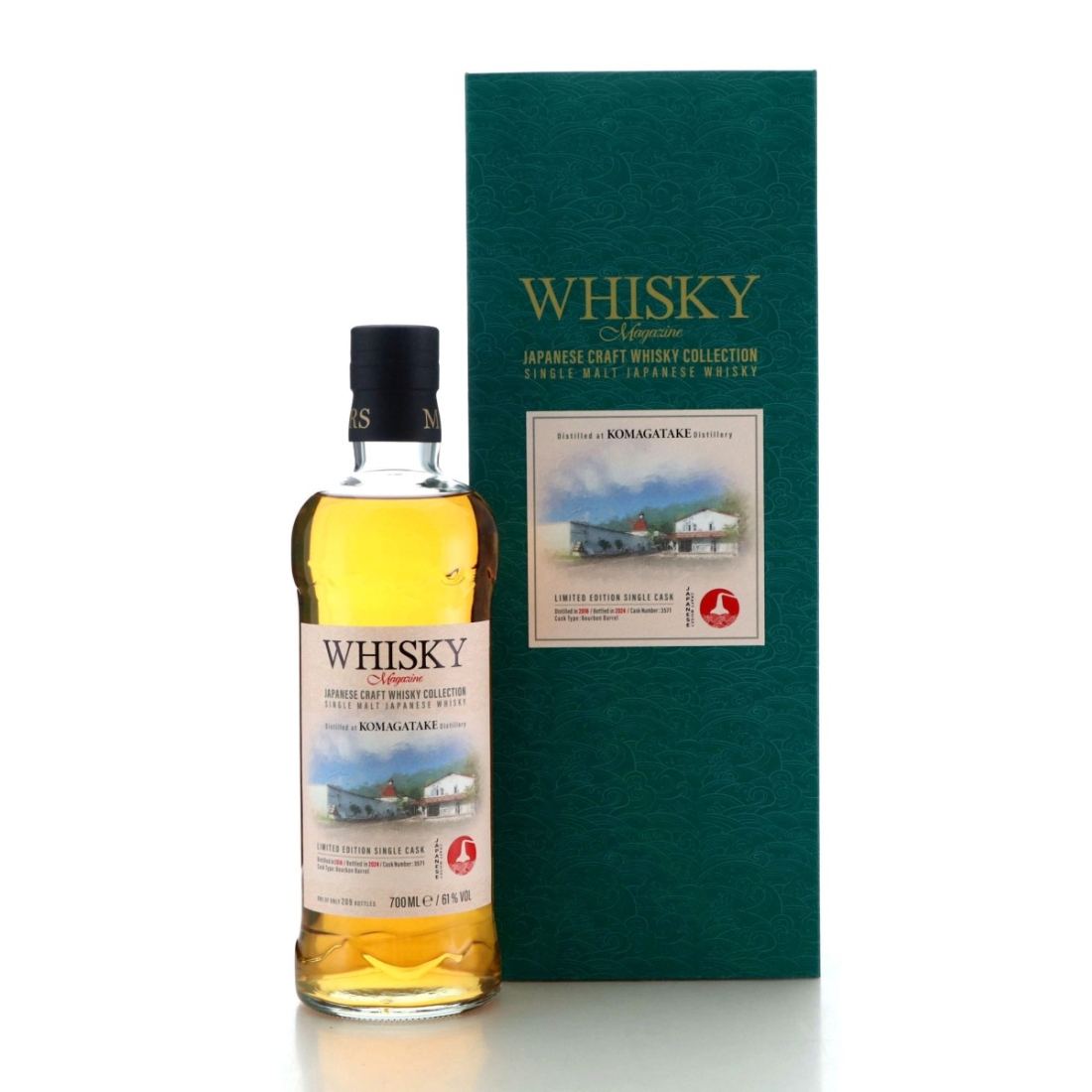 Komagatake 2016 Single Bourbon Cask #3571 / Whisky Magazine
