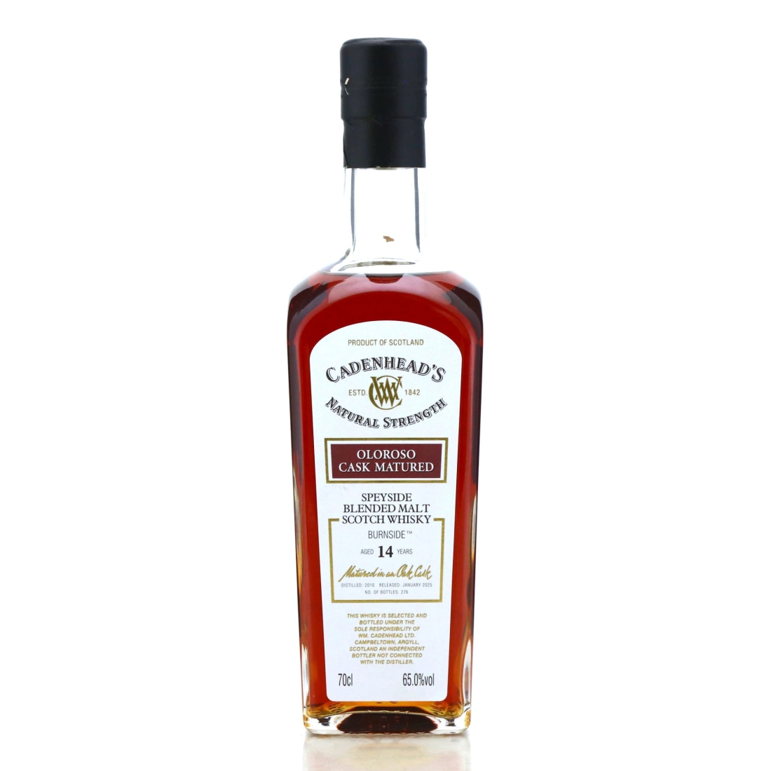 Burnside 2010 Cadenhead's 14 Year Old