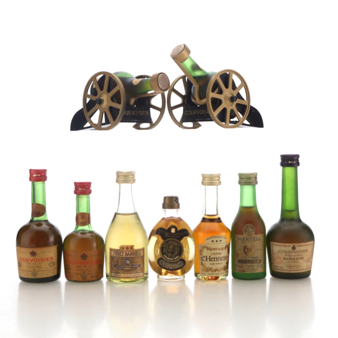 Cognac & Brandy Miniature x 9