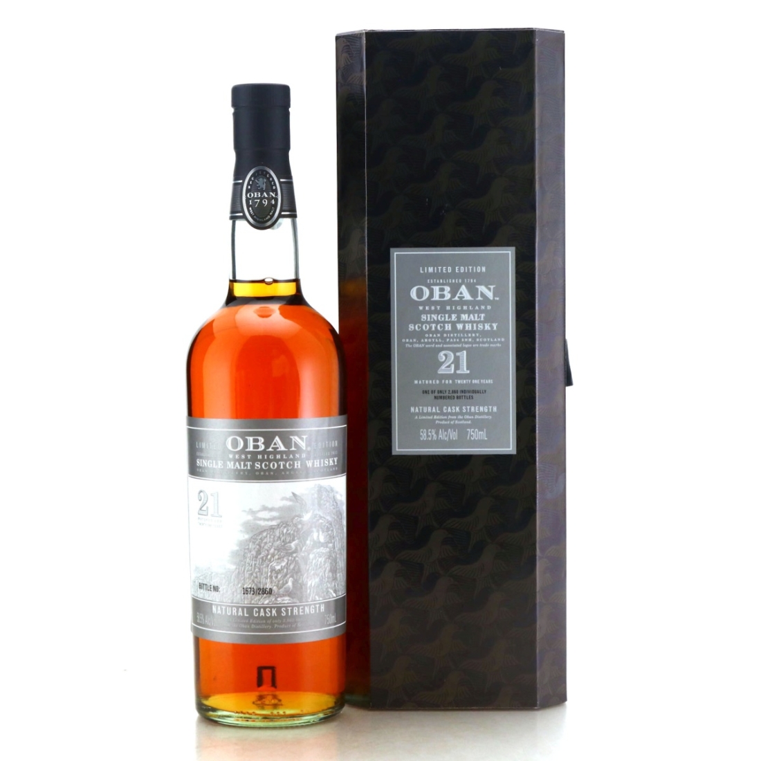 Oban 21 Year Old Cask Strength 2013 Release 75cl / US Import