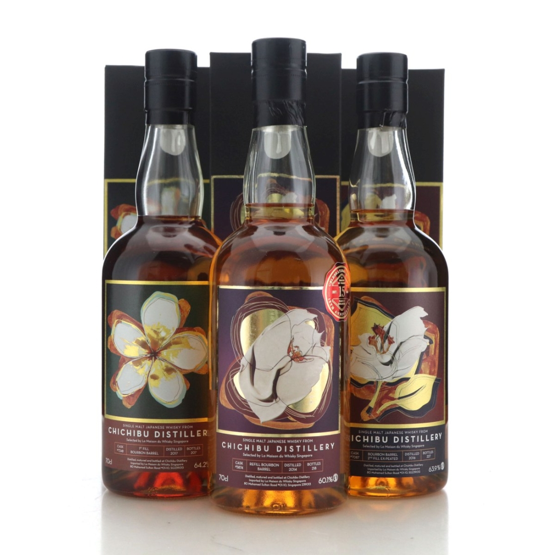 Chichibu Single Cask 3 x 70cl / LMDW Singapore