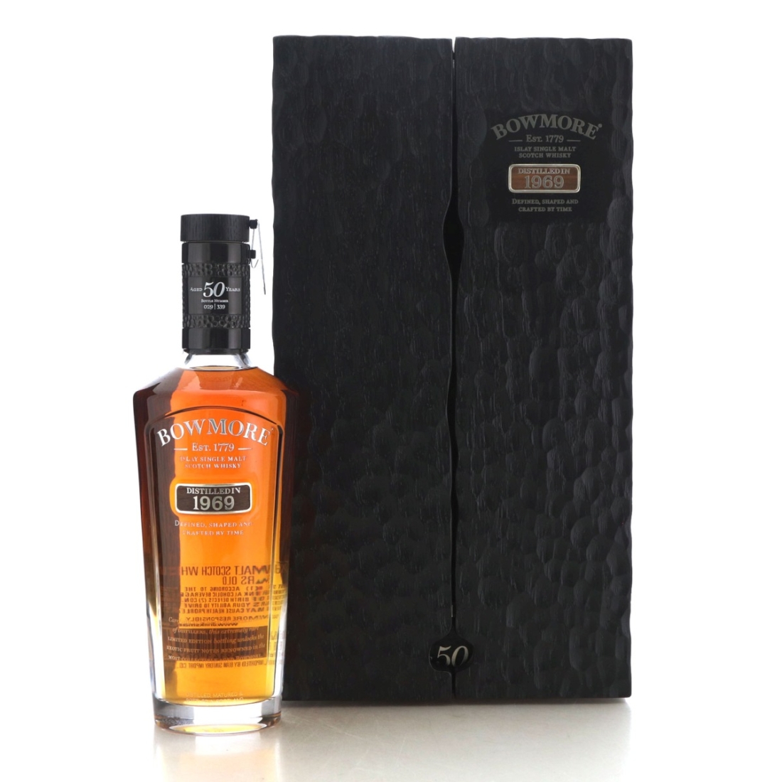 Bowmore 1969 Bourbon and Sherry Cask 50 Year Old 75cl / US Import