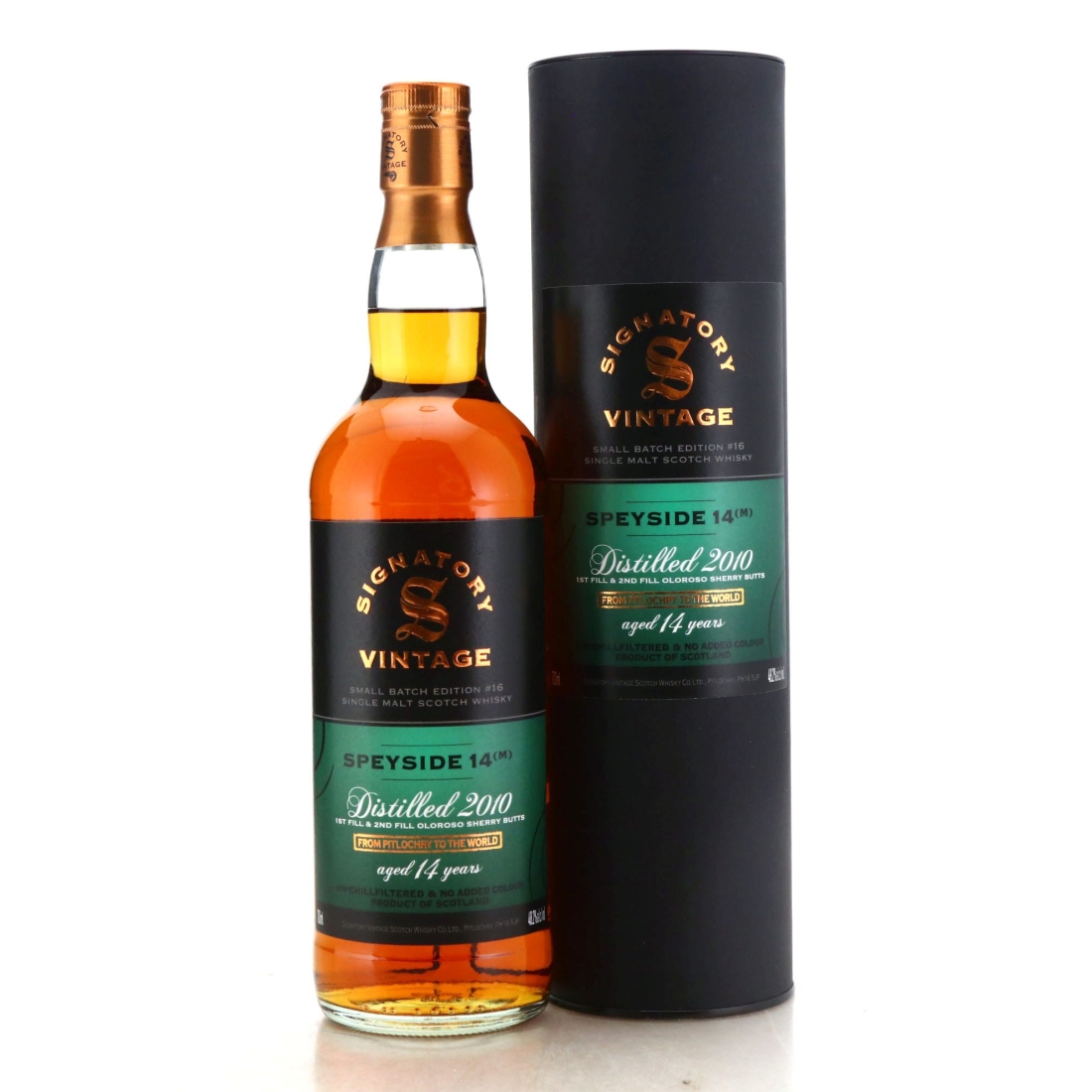 Macallan 'Speyside M' 2011 Signatory Vintage 14 Year Old Small Batch Edition #16
