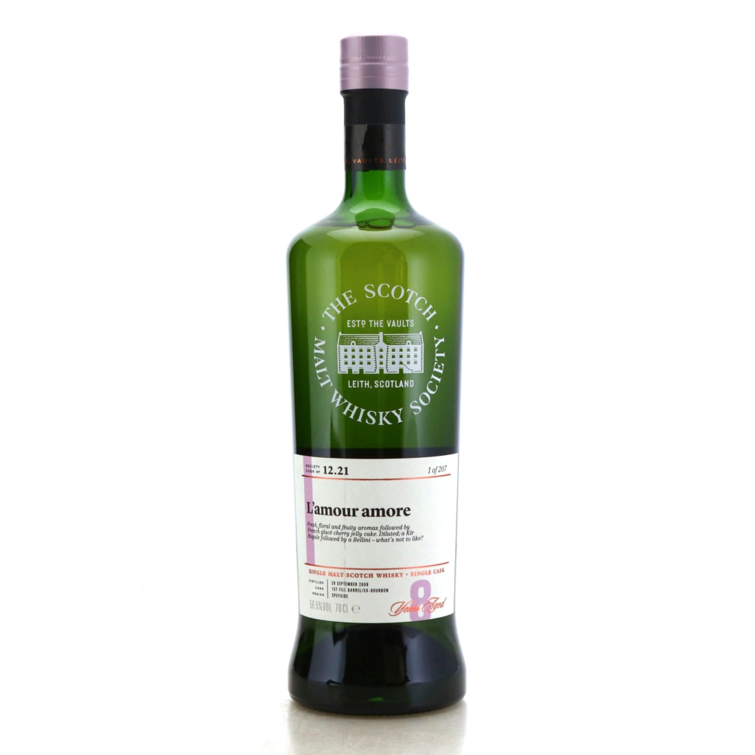 Benriach 2009 SMWS 8 Year Old 12.21