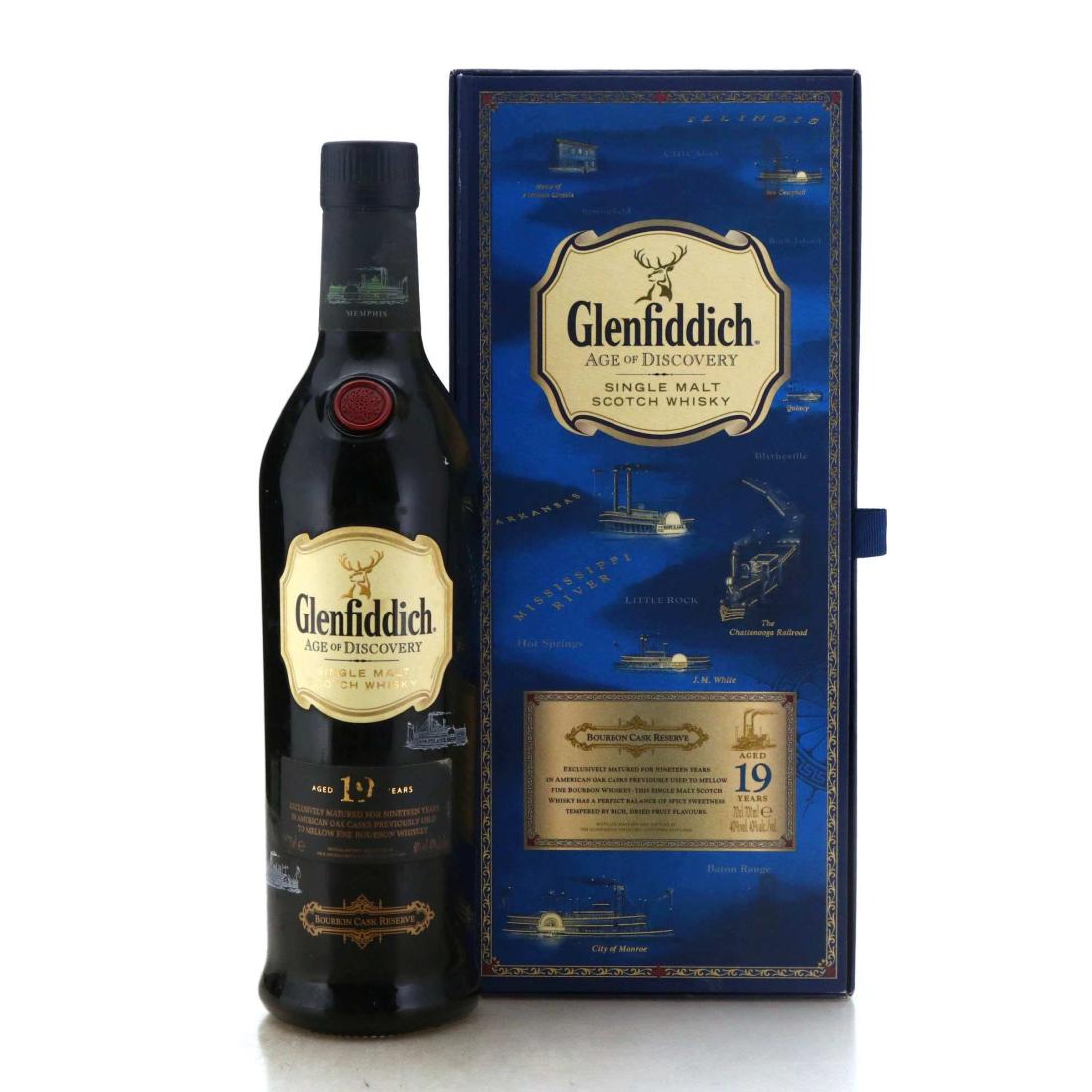 GLENFIDDICH AGE OF DISCOVERY BOURBON CASK MADEIRA CASK RED WINE CASK 3 X 20CL