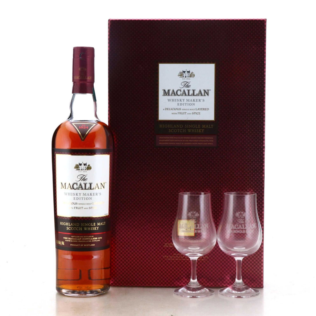 Macallan Whisky Maker's Edition Gift Set