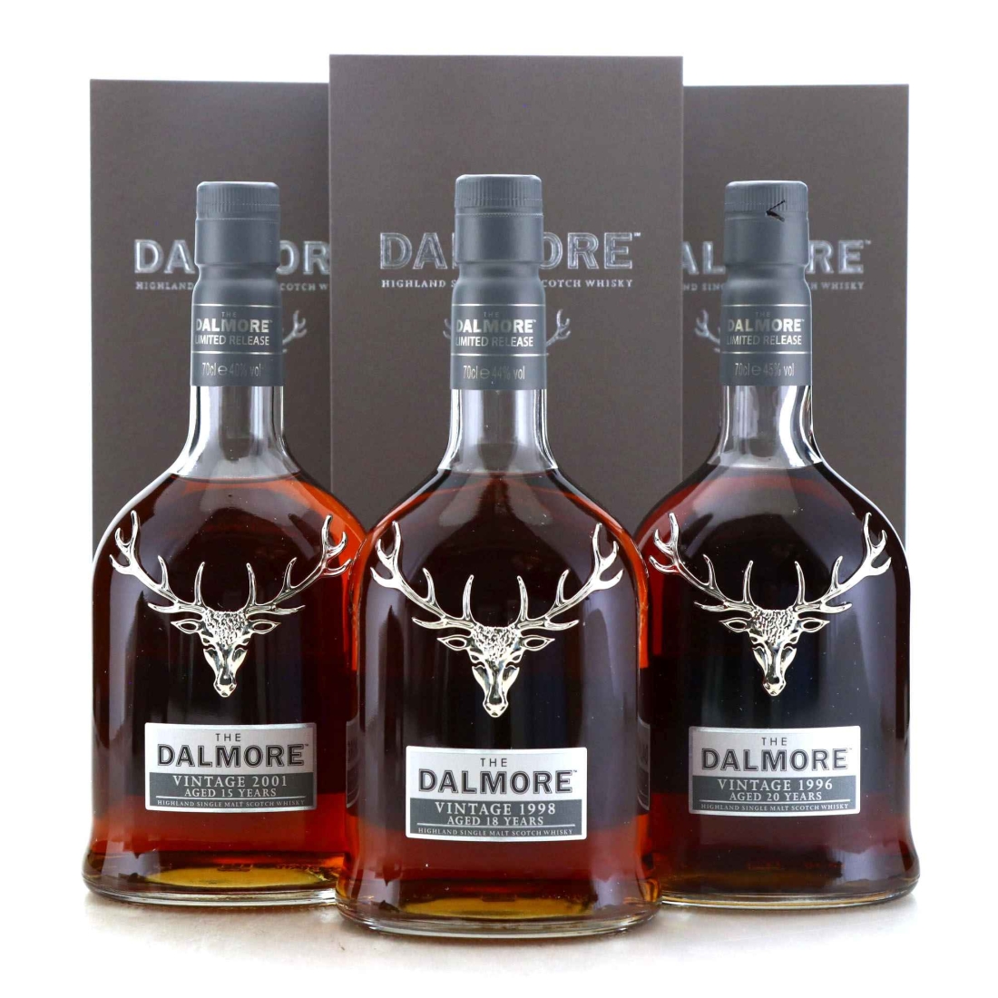 Dalmore Vintage 1996, 1998 & 2001 Port Finish 3 x 70cl