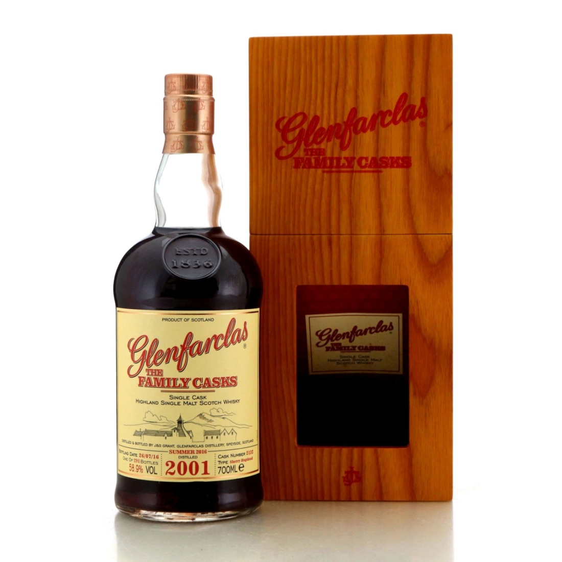 Glenfarclas 2001 Family Cask #2132 / Summer 2016