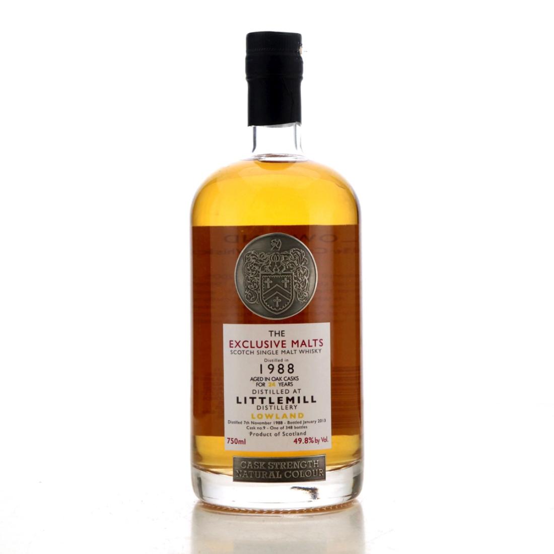 Littlemill 1988 Exclusive Malts 24 Year Old 75cl / US Import
