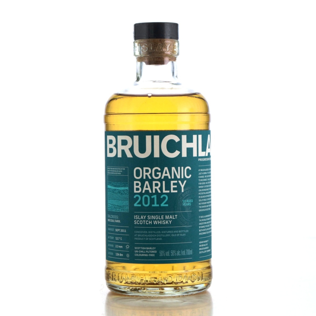 Bruichladdich 2012 Organic Barley 10 Year Old