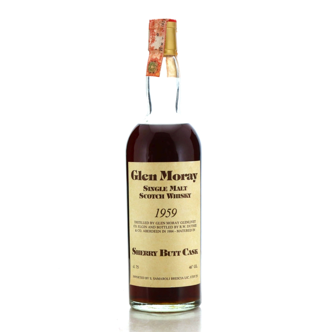 Image for Glen Moray 1959 Samaroli 25 Year Old Sherry Butt