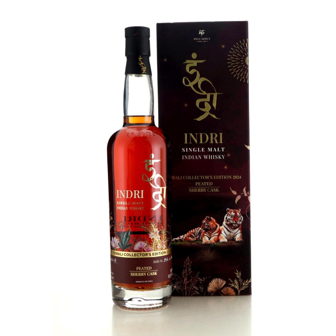 Indri Peated Single Peated Sherry Cask #89/ Diwali Collector's Edition 2024