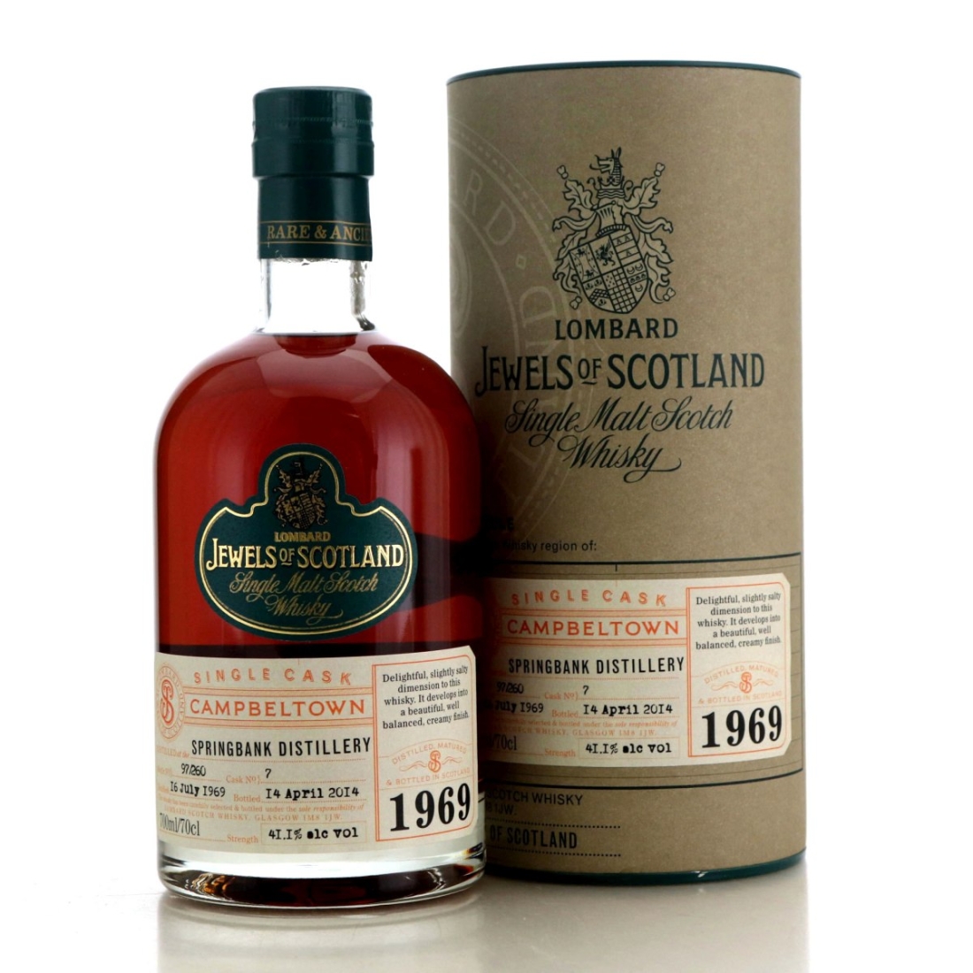 Springbank 1969 Lombard's Jewels of Scotland