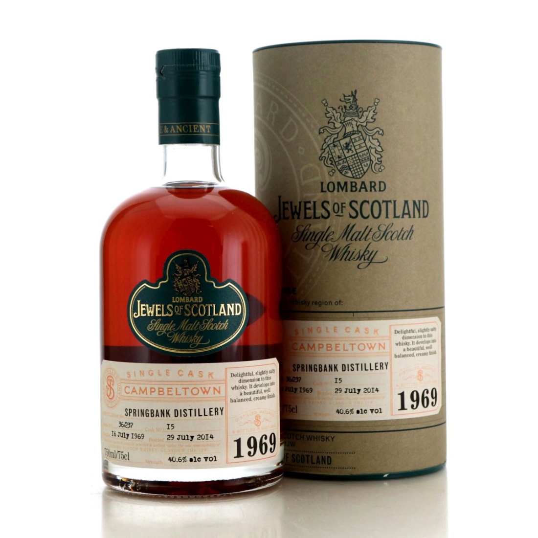 Springbank 1969 Lombard's Jewels of Scotland 40.6%