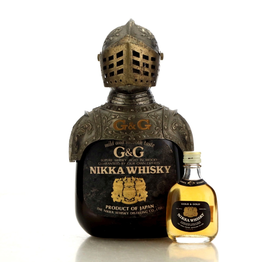 Nikka Gold and Gold Knight with Miniature