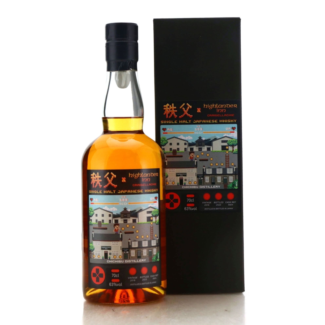 Chichibu 2016 Single Mizunara Head Cask #5824 / Highlander Inn
