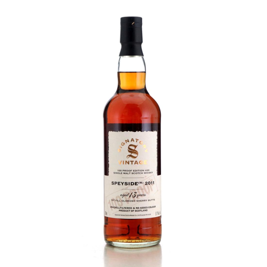 Macallan Speyside M 2011 Signatory Vintage 13 100 Proof 29
