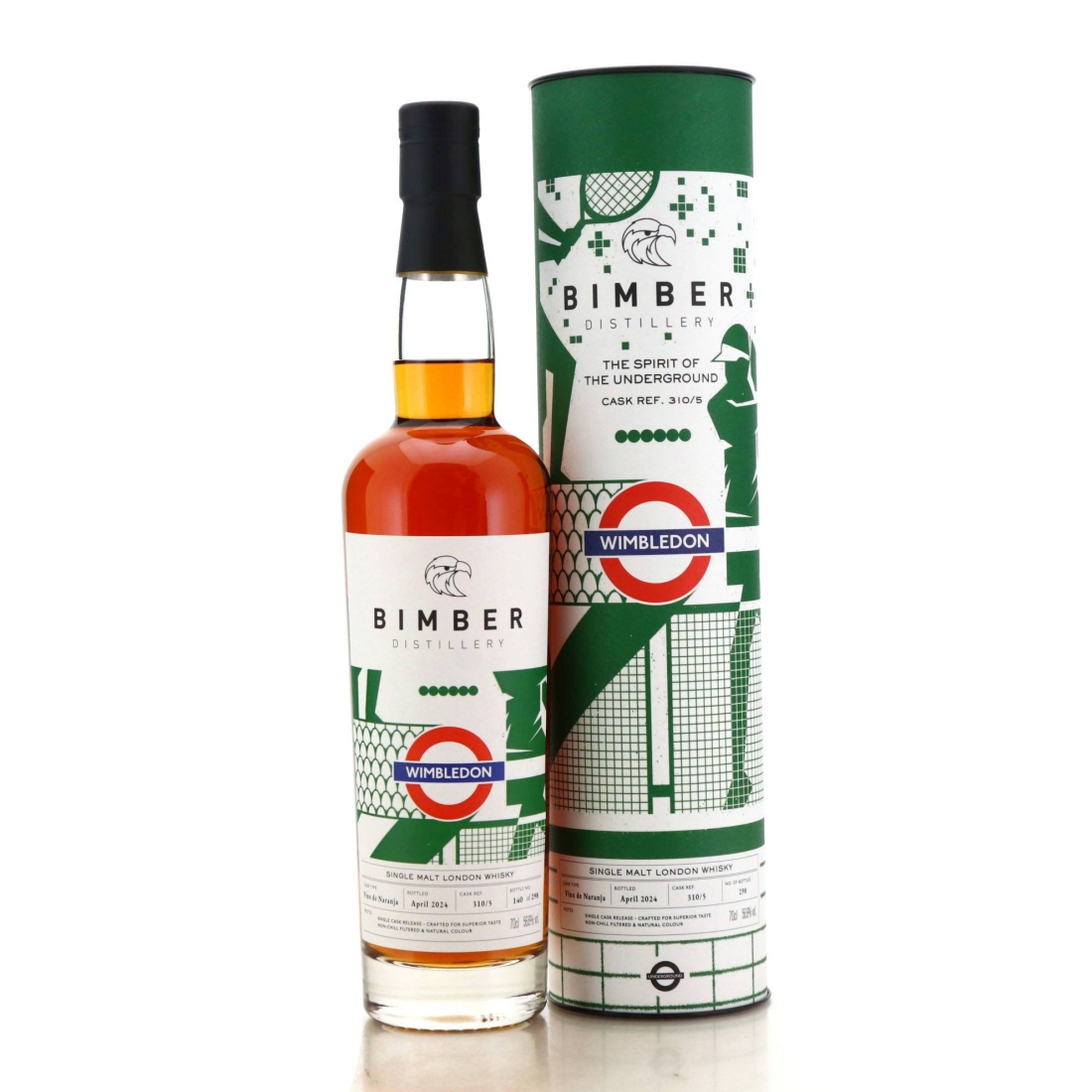 Image for Bimber Single Cask #310-5 - Wimbledon