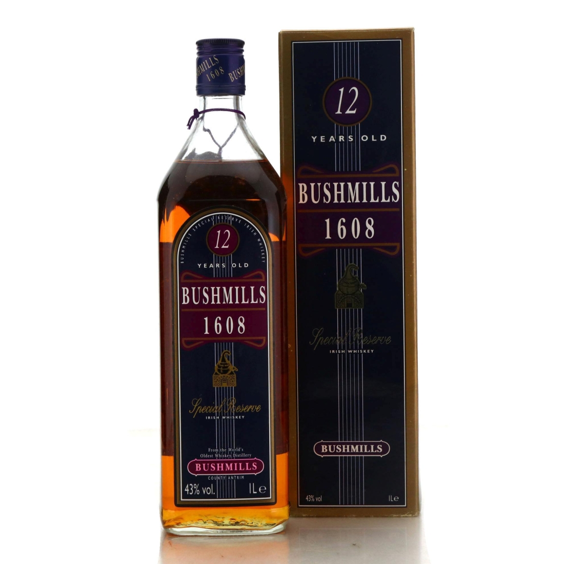 Bushmills 1608 Special Reserve 12 Year Old 1 Litre