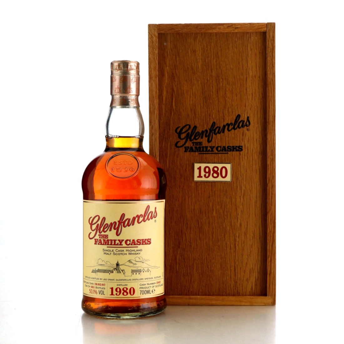 Image for Glenfarclas 1980 Family Cask #1942 / Release I