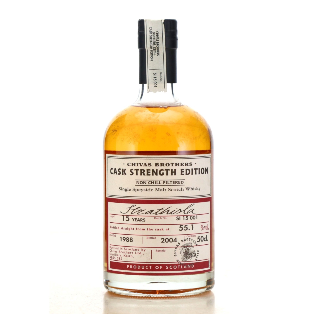 Strathisla 1988 Reserve Collection 15 Year Old / Cask Strength Edition