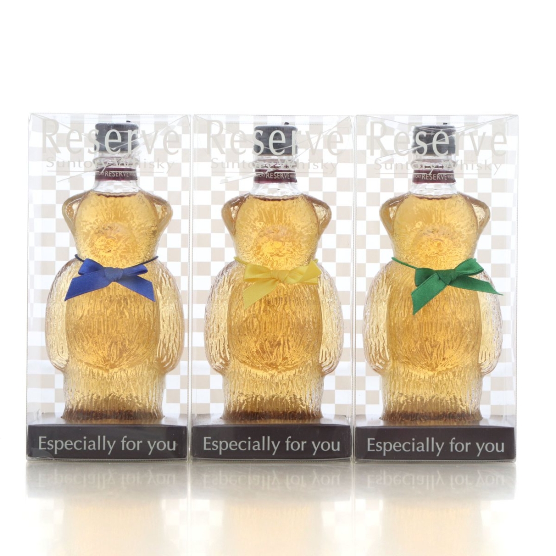 Suntory Reserve Bear Miniature x 3