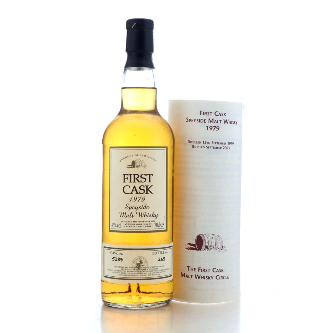 Strathisla 1979 First Cask 24 Year Old #5289