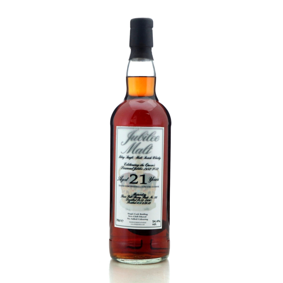 Islay Single Malt 21 Year Old Whisky Broker / Jubilee Malt
