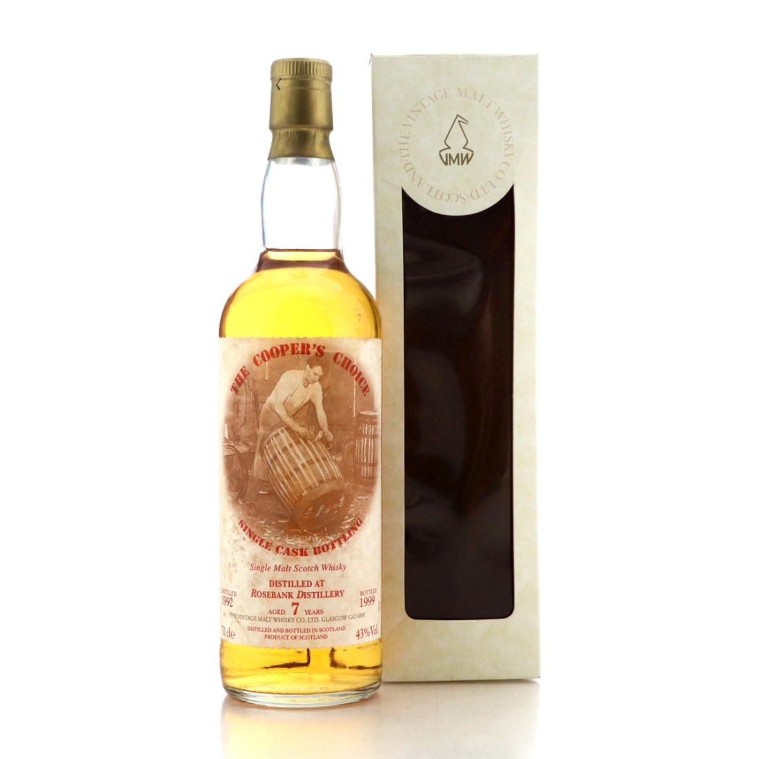 Image for Rosebank 1992  The Cooper's Choice  7 Year Old