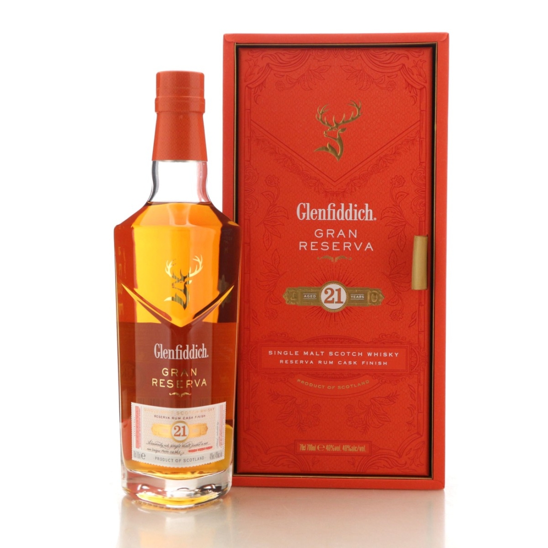 Glenfiddich 21 Year Old Gran Reserva Rum Cask Finish / 40%