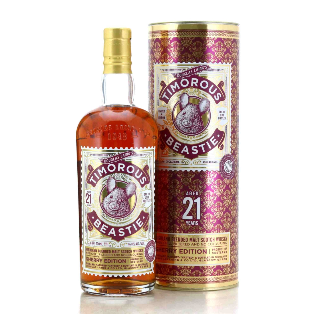 Timorous Beastie 21 Year Old Sherry Edition