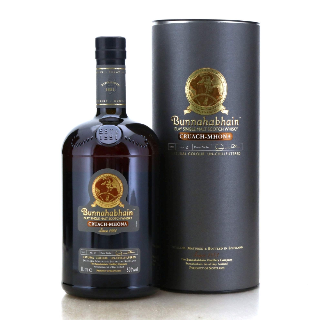 Bunnahabhain Cruach-Mhòna Batch #10 1 Litre