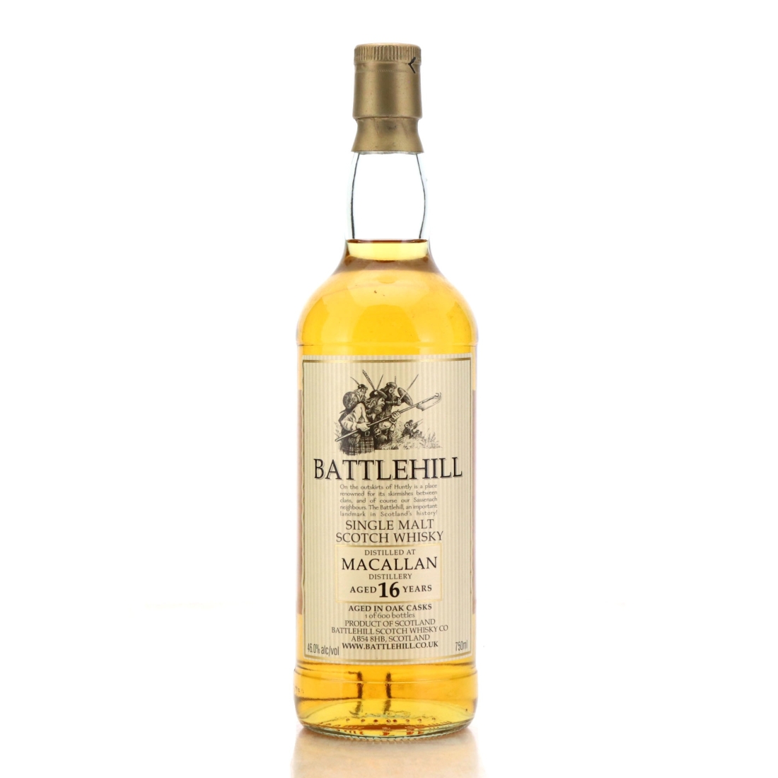 Macallan 16 Year Old Battlehill 75cl / US Import